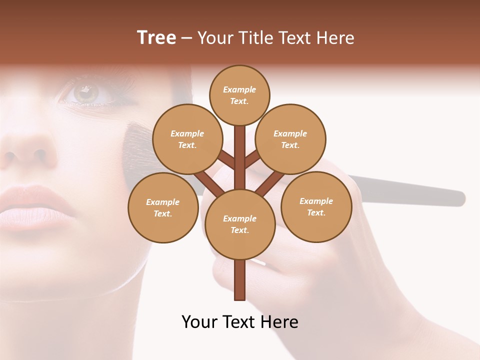 Smiling Powder Blush PowerPoint Template