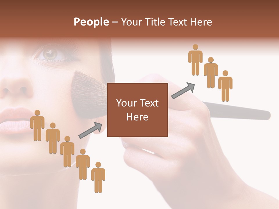 Smiling Powder Blush PowerPoint Template