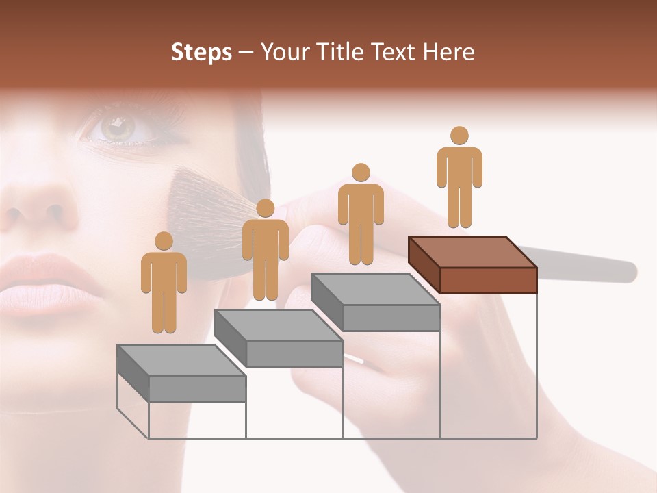 Smiling Powder Blush PowerPoint Template