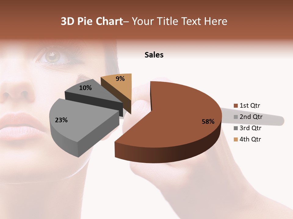 Smiling Powder Blush PowerPoint Template