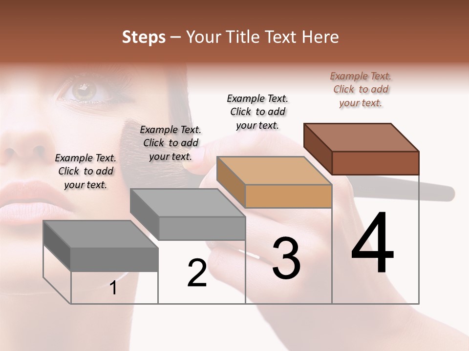 Smiling Powder Blush PowerPoint Template