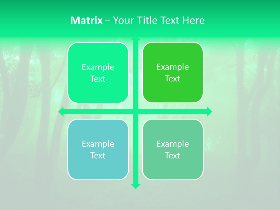 Magical Trunk Spring PowerPoint Template