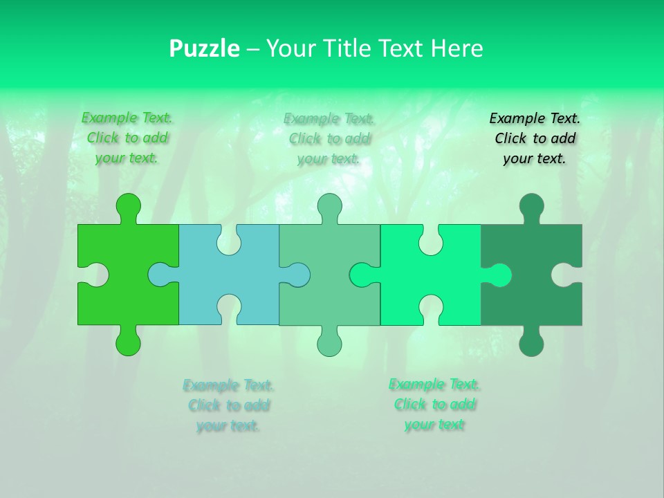 Magical Trunk Spring PowerPoint Template