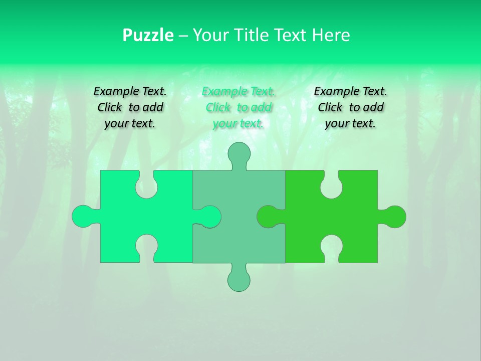 Magical Trunk Spring PowerPoint Template