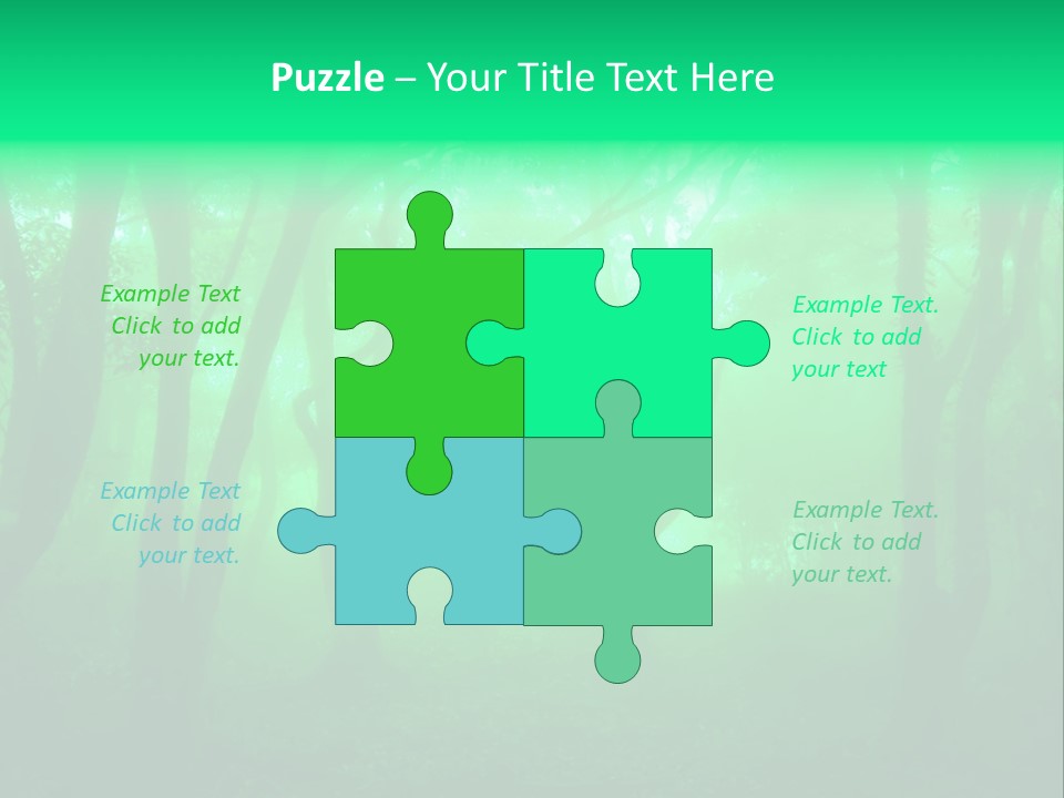 Magical Trunk Spring PowerPoint Template