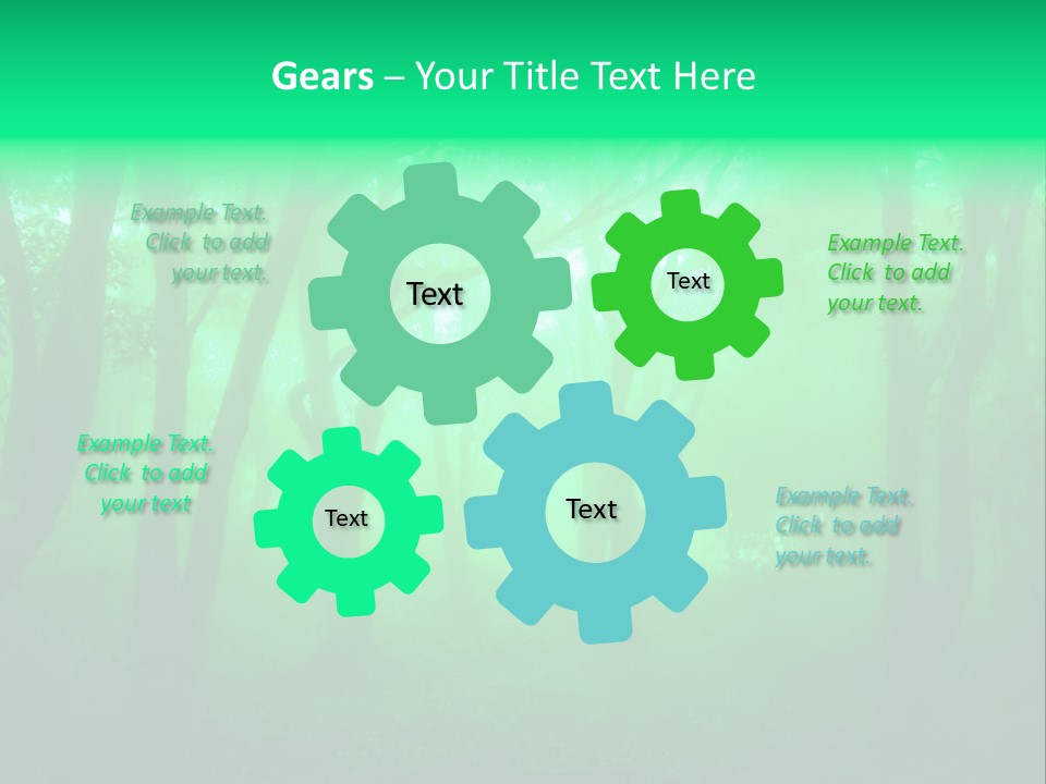 Magical Trunk Spring PowerPoint Template