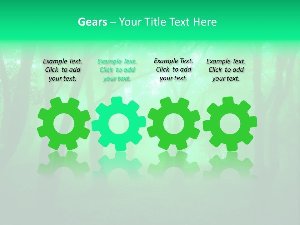 Magical Trunk Spring PowerPoint Template