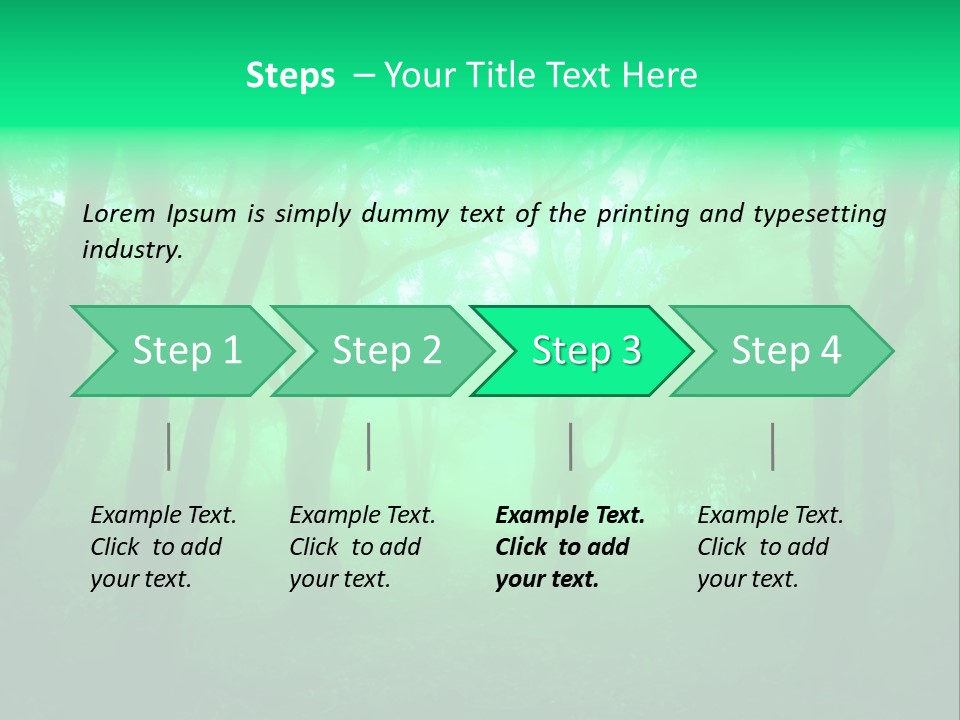 Magical Trunk Spring PowerPoint Template