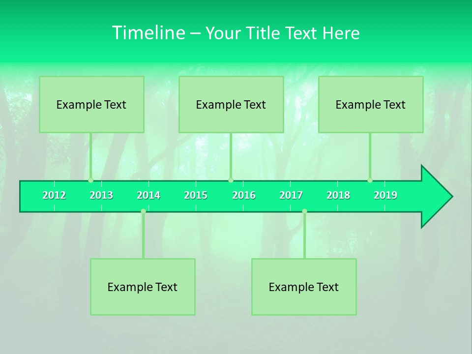 Magical Trunk Spring PowerPoint Template