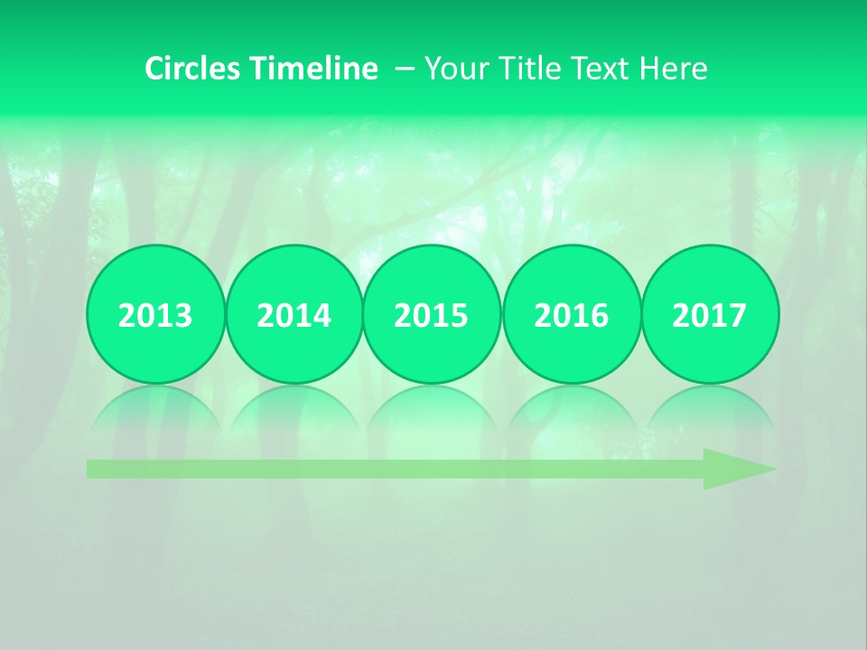 Magical Trunk Spring PowerPoint Template