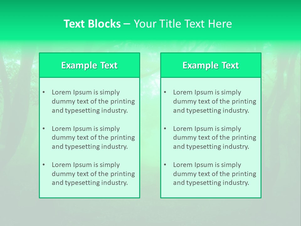 Magical Trunk Spring PowerPoint Template