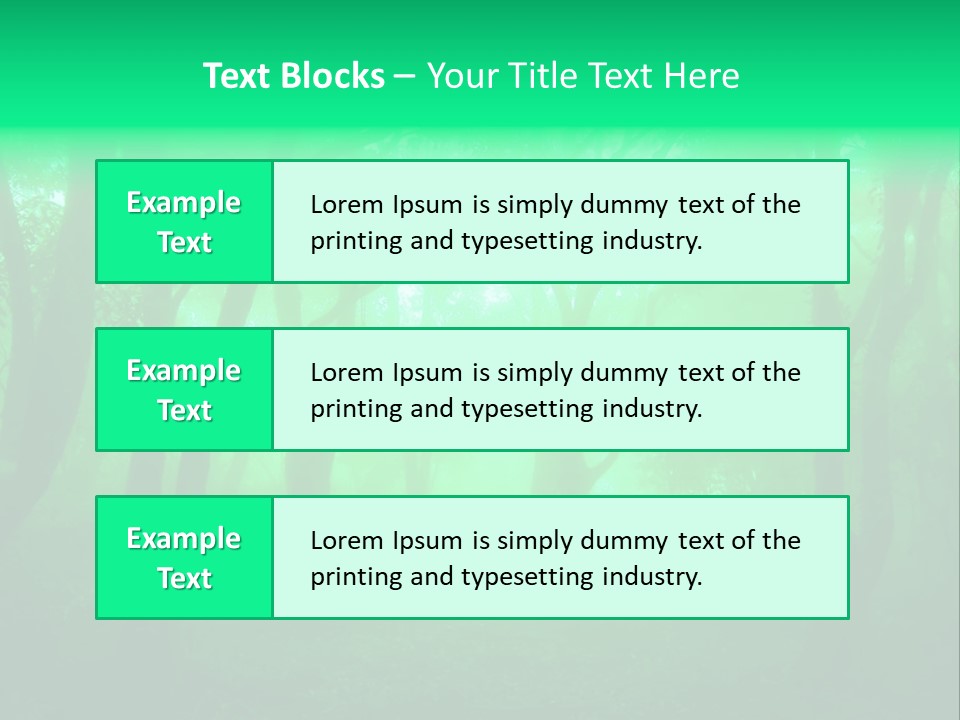 Magical Trunk Spring PowerPoint Template