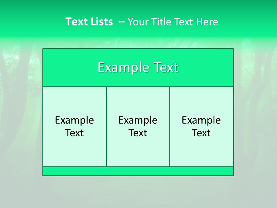 Magical Trunk Spring PowerPoint Template