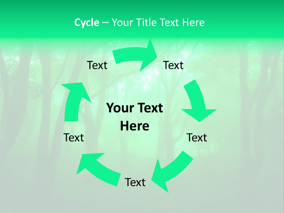 Magical Trunk Spring PowerPoint Template