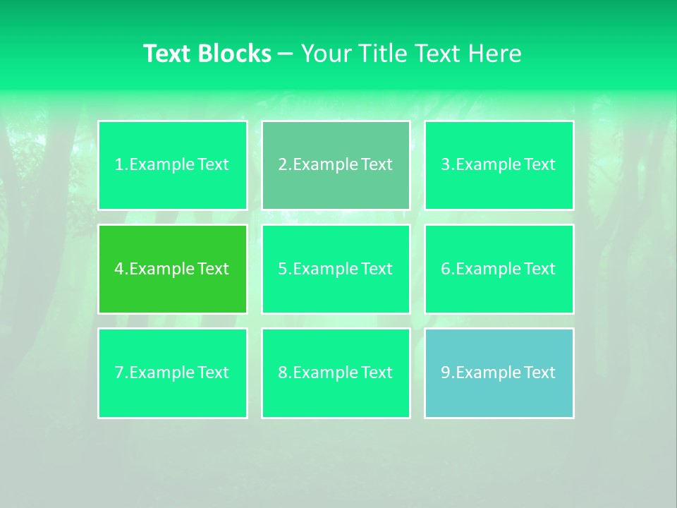 Magical Trunk Spring PowerPoint Template