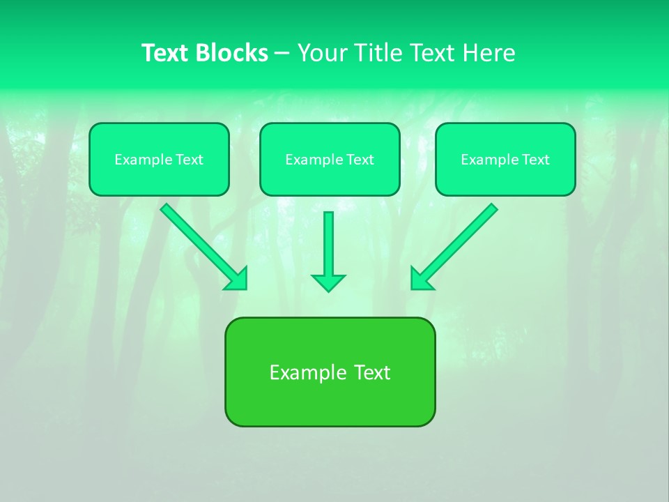 Magical Trunk Spring PowerPoint Template