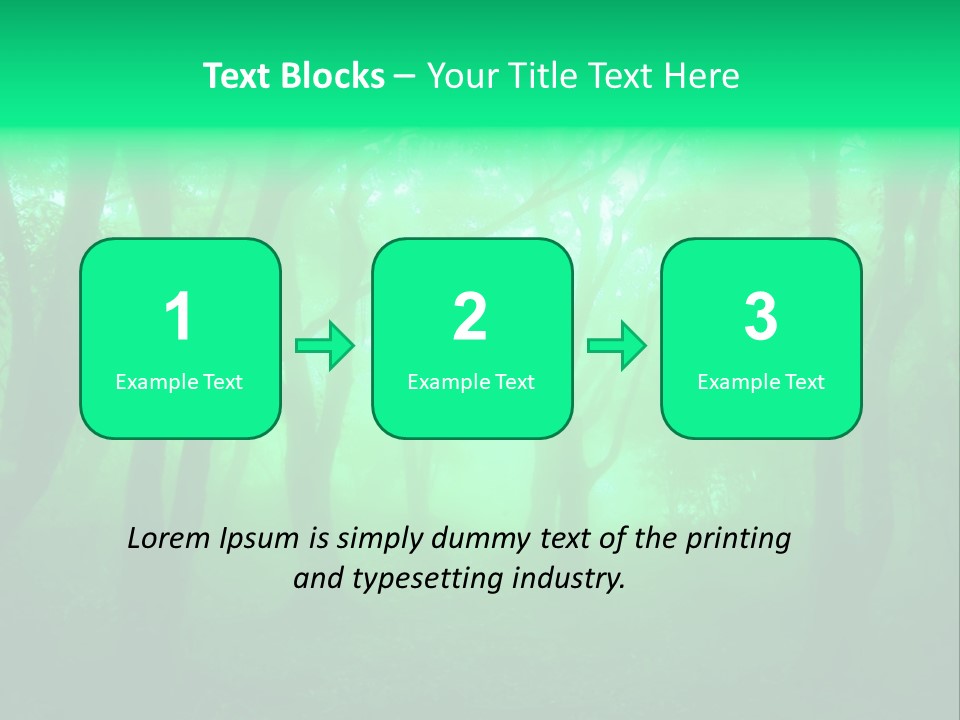 Magical Trunk Spring PowerPoint Template
