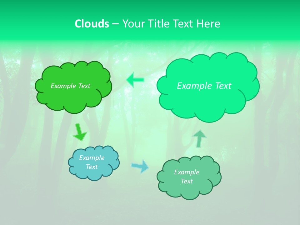 Magical Trunk Spring PowerPoint Template