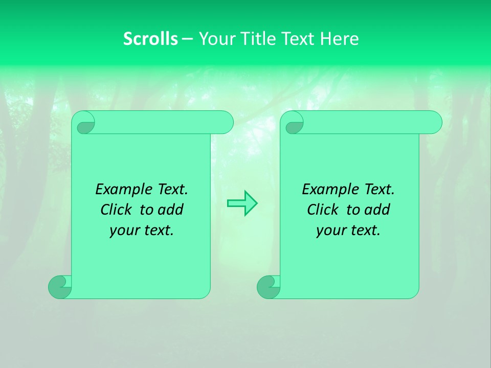 Magical Trunk Spring PowerPoint Template