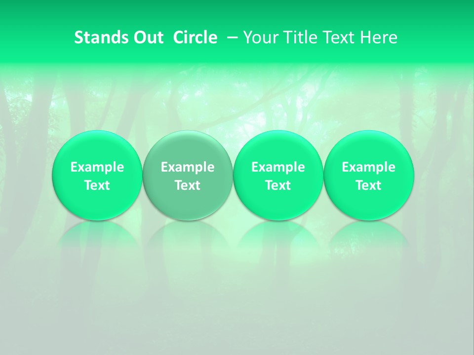 Magical Trunk Spring PowerPoint Template