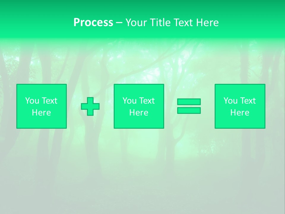 Magical Trunk Spring PowerPoint Template