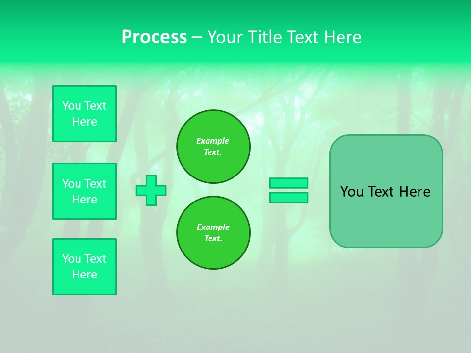 Magical Trunk Spring PowerPoint Template