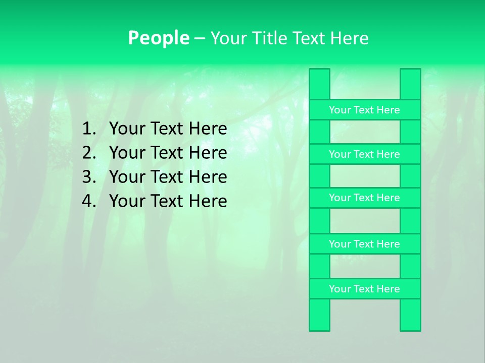 Magical Trunk Spring PowerPoint Template