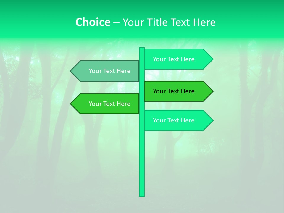 Magical Trunk Spring PowerPoint Template