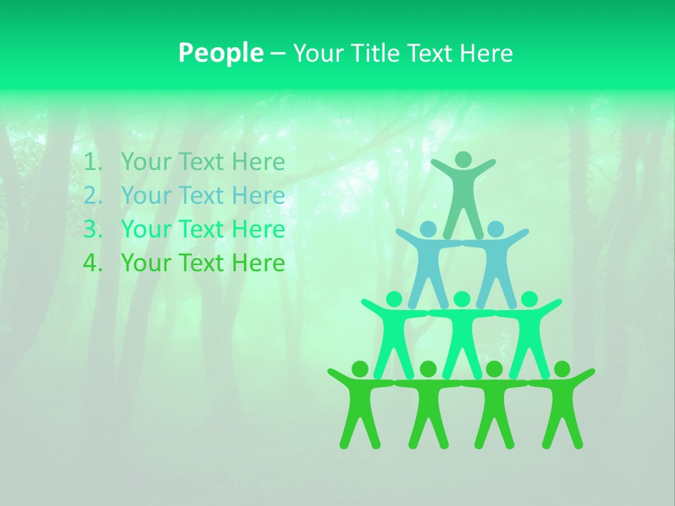 Magical Trunk Spring PowerPoint Template