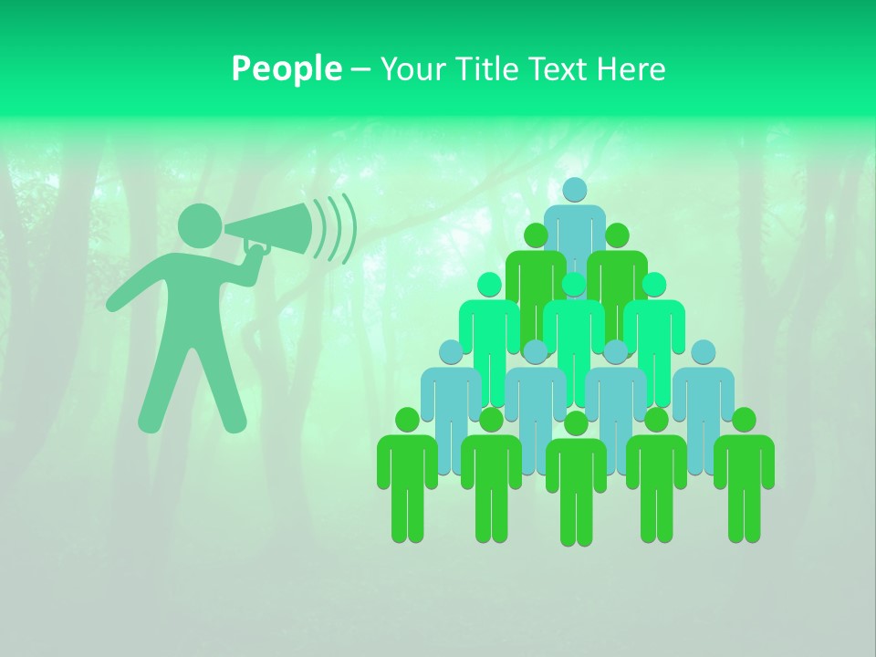 Magical Trunk Spring PowerPoint Template