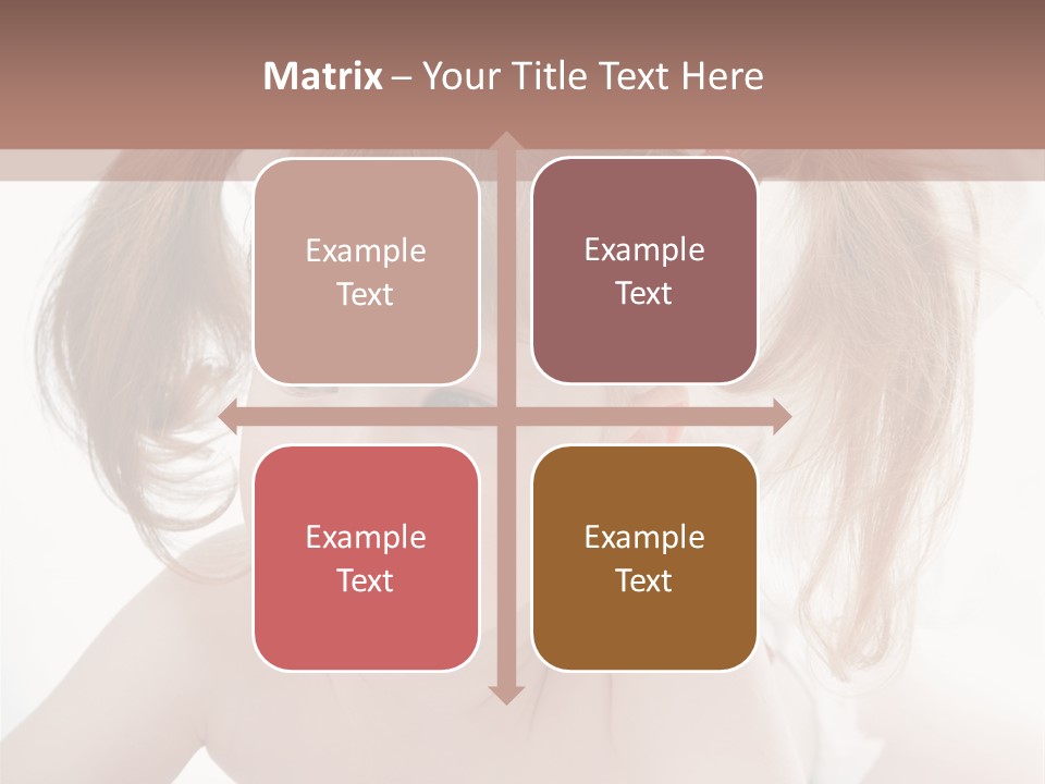 A Little Girl Laying On Her Stomach With Her Mother In The Background PowerPoint Template