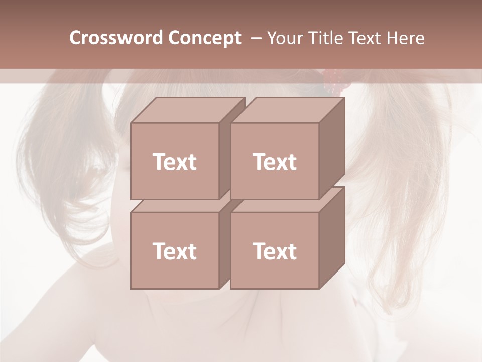 A Little Girl Laying On Her Stomach With Her Mother In The Background PowerPoint Template