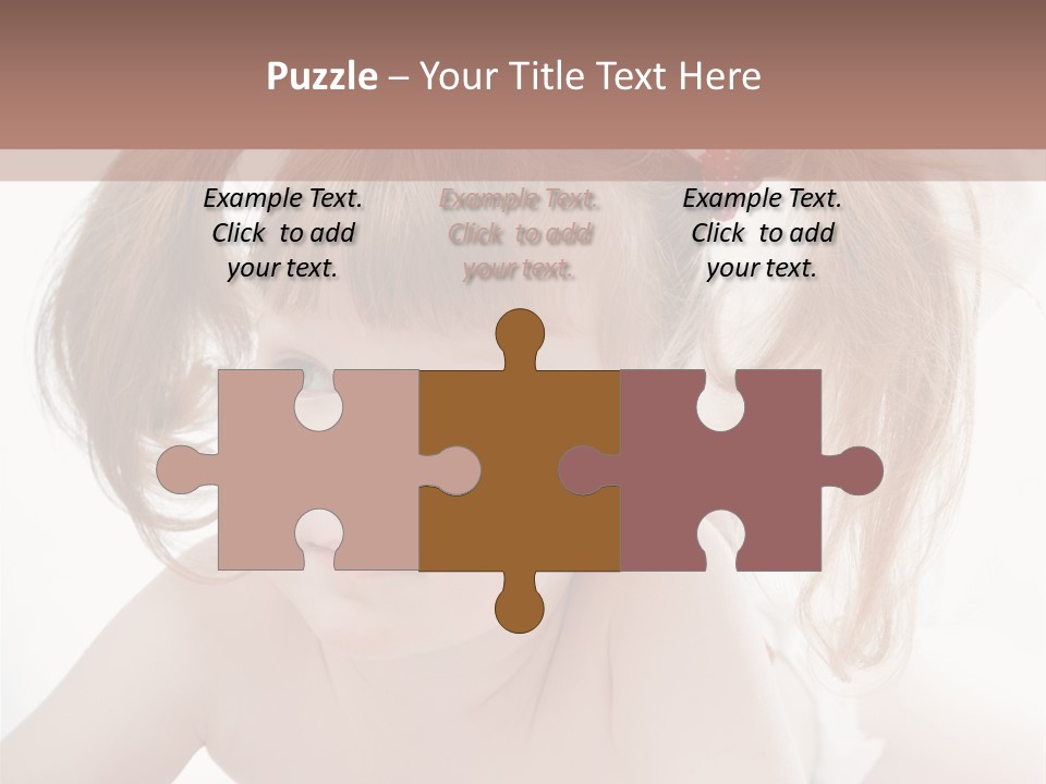 A Little Girl Laying On Her Stomach With Her Mother In The Background PowerPoint Template