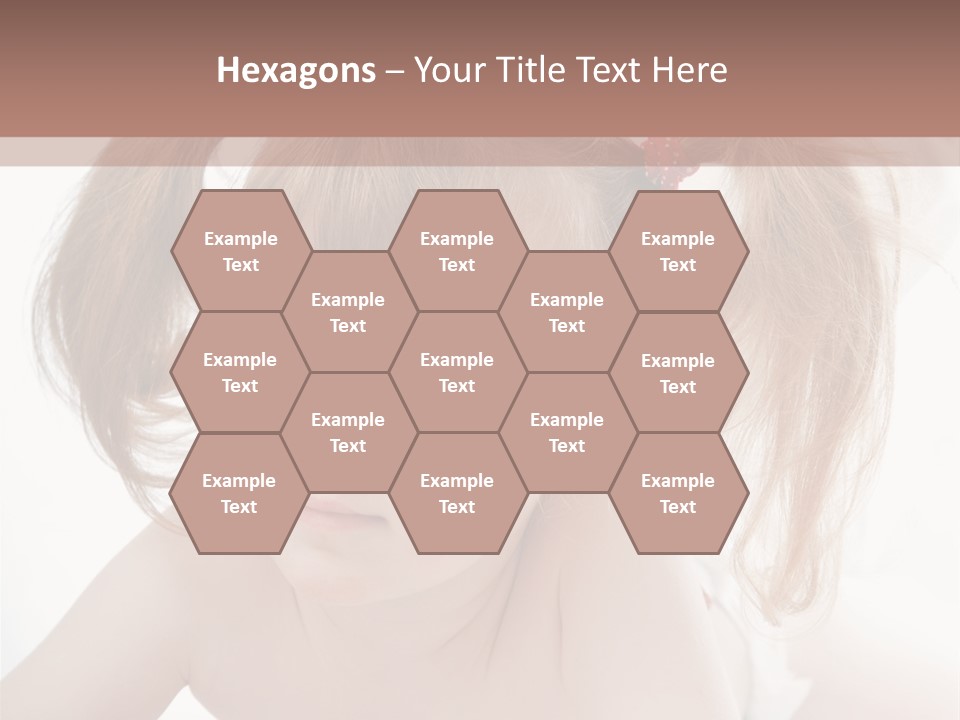 A Little Girl Laying On Her Stomach With Her Mother In The Background PowerPoint Template