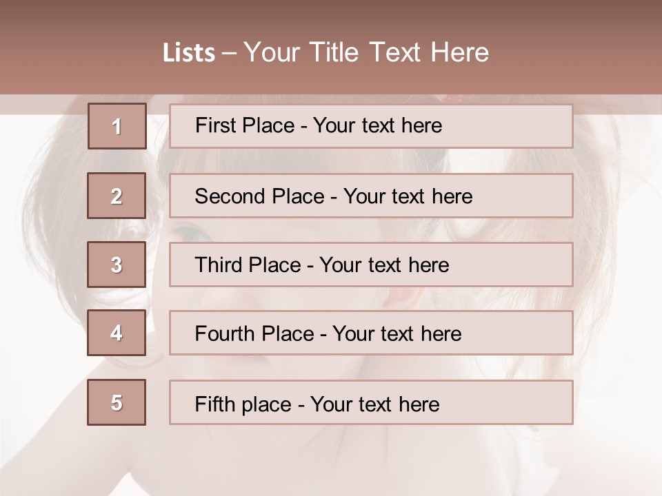A Little Girl Laying On Her Stomach With Her Mother In The Background PowerPoint Template