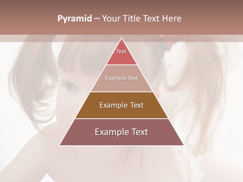 A Little Girl Laying On Her Stomach With Her Mother In The Background PowerPoint Template