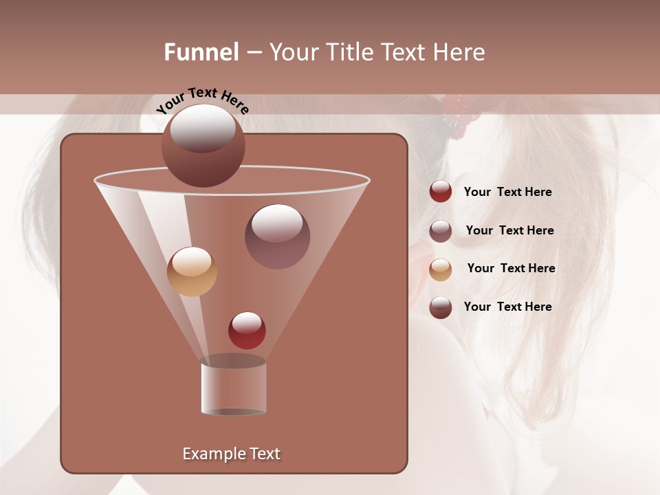 A Little Girl Laying On Her Stomach With Her Mother In The Background PowerPoint Template