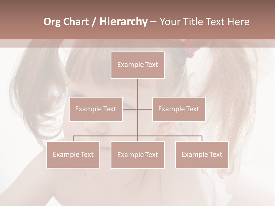 A Little Girl Laying On Her Stomach With Her Mother In The Background PowerPoint Template