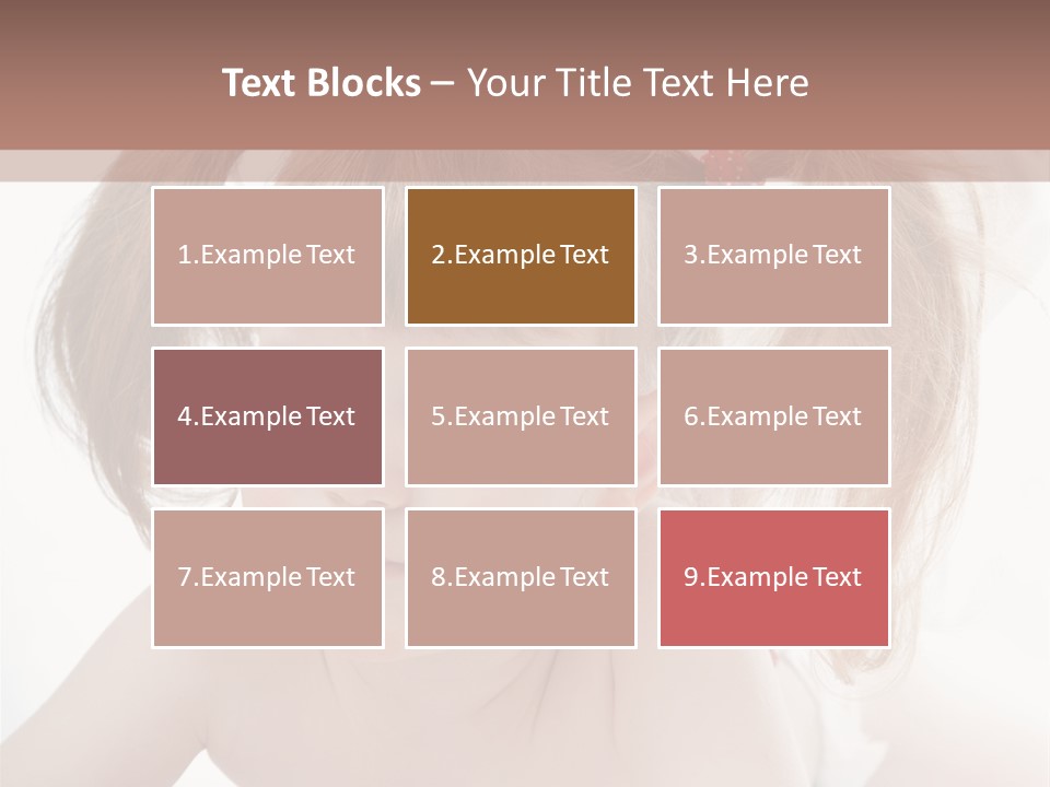 A Little Girl Laying On Her Stomach With Her Mother In The Background PowerPoint Template