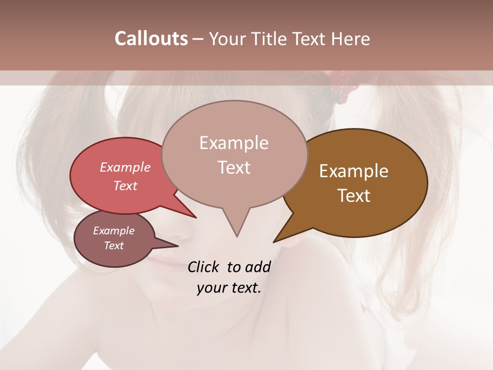 A Little Girl Laying On Her Stomach With Her Mother In The Background PowerPoint Template