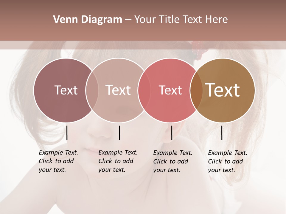 A Little Girl Laying On Her Stomach With Her Mother In The Background PowerPoint Template