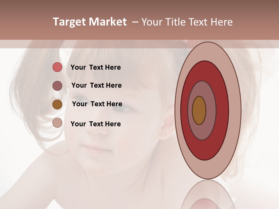 A Little Girl Laying On Her Stomach With Her Mother In The Background PowerPoint Template