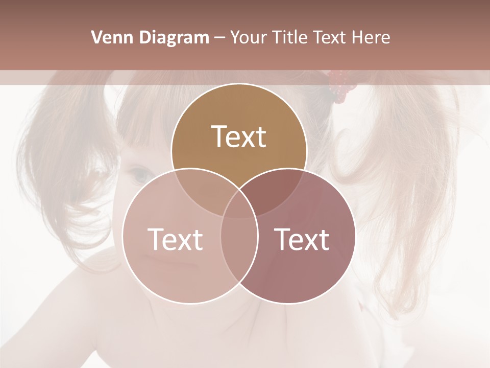 A Little Girl Laying On Her Stomach With Her Mother In The Background PowerPoint Template