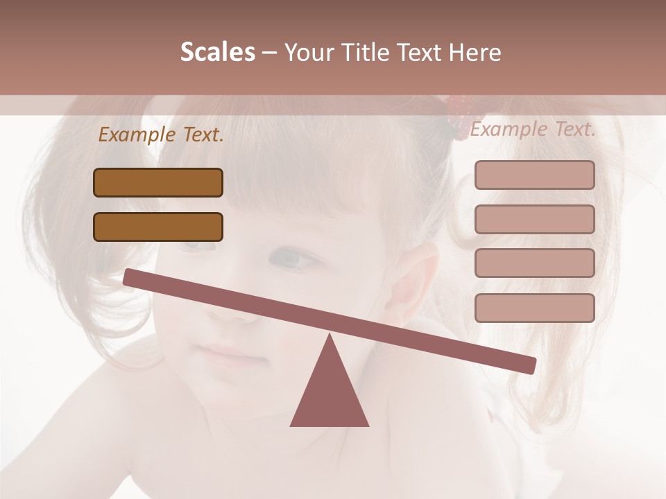 A Little Girl Laying On Her Stomach With Her Mother In The Background PowerPoint Template