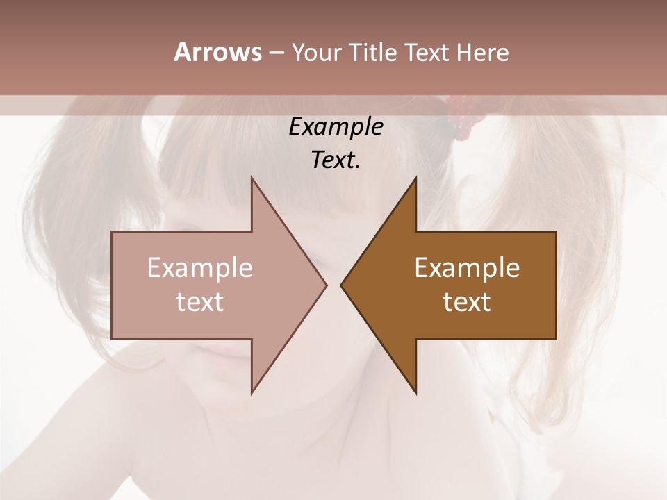 A Little Girl Laying On Her Stomach With Her Mother In The Background PowerPoint Template