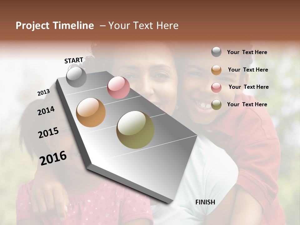 Mother Water Sport PowerPoint Template