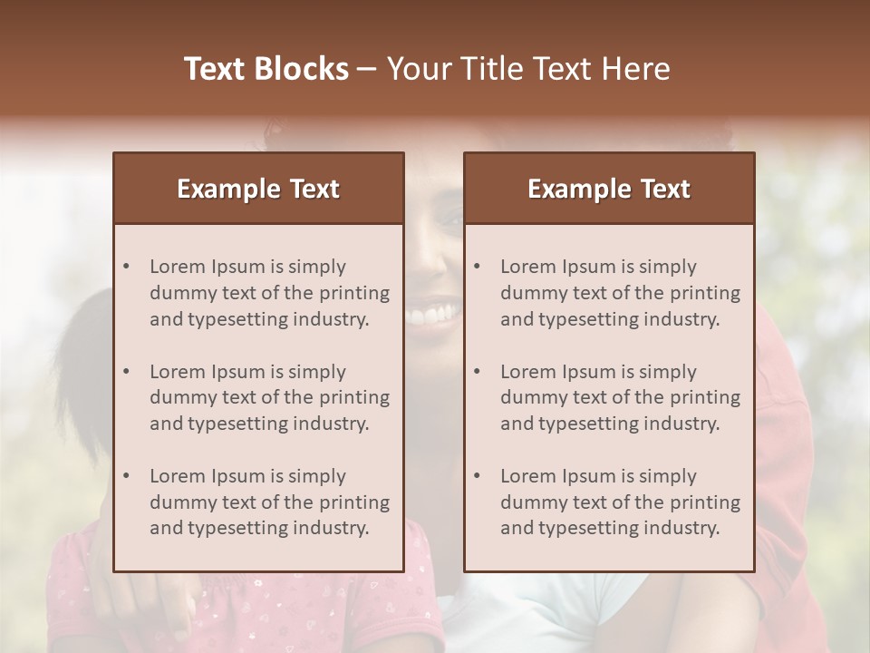 Mother Water Sport PowerPoint Template