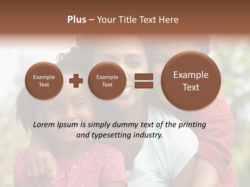 Mother Water Sport PowerPoint Template