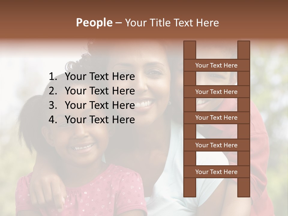 Mother Water Sport PowerPoint Template