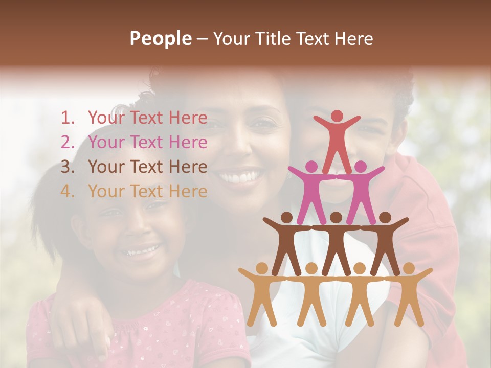 Mother Water Sport PowerPoint Template